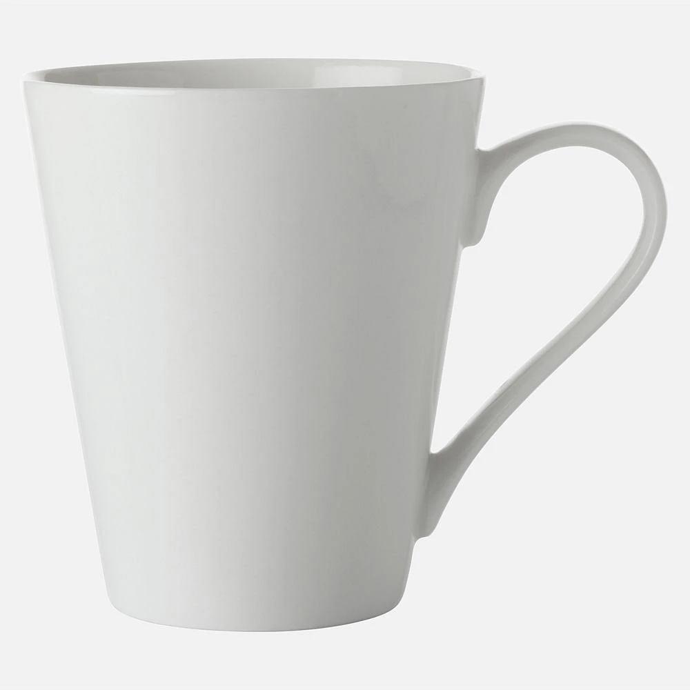 Set of 8 White Basics Conical Mugs by Maxwell & Williams