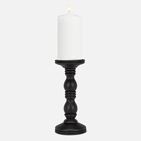 Turned Pillar Candle Holder