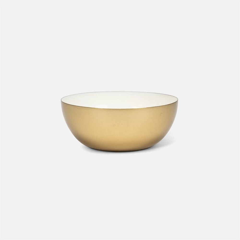 White Mini Enamel Bowl - 4"