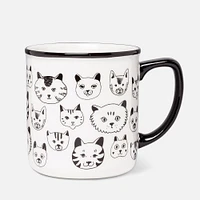 Tasse « Simple Cat Faces »