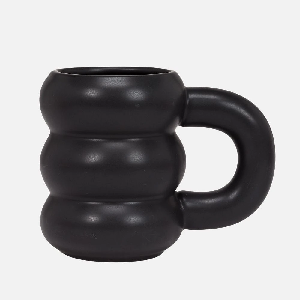 Matte Bubble Mug - Black 