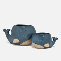 Blue Whale Planter