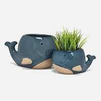 Blue Whale Planter