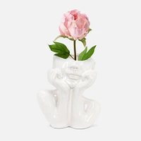 Abbott Head in Hands Planter - 6"