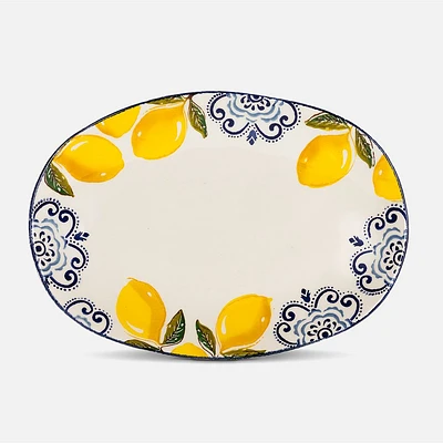 Lemon Oval Platter - 10" x 15"