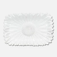 Rectangle Flower Platter - 8.5" x 13"