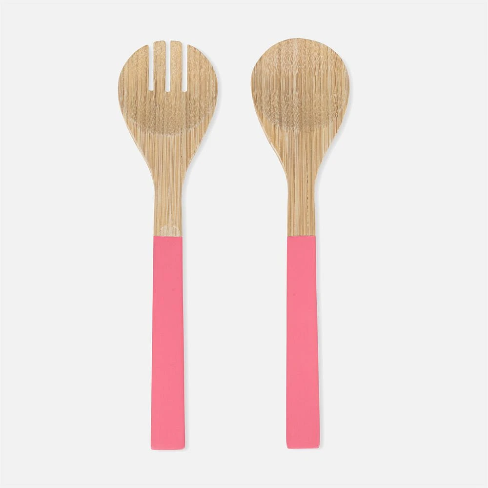 Abbott Salad Servers, 2 Pieces - Pink