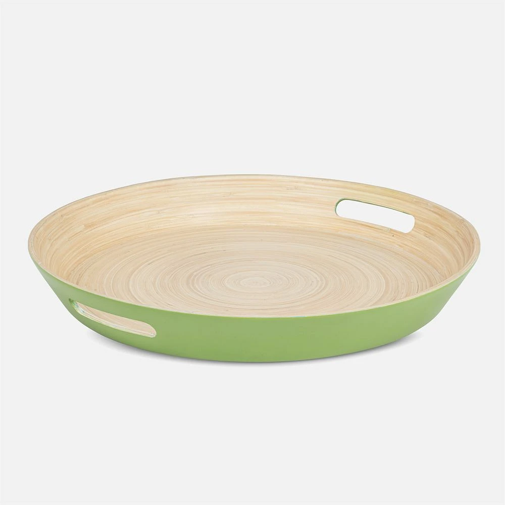 Abbott Round Tray with Handles 16.5