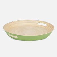 Abbott Round Tray with Handles 16.5