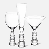 Stack Base Goblet 12oz - Clear
