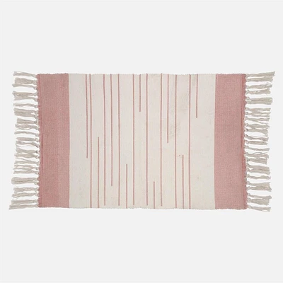 Accent Rug, Stripe with Fringe 