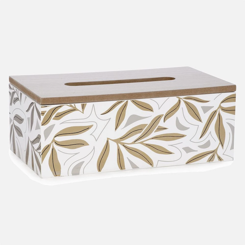 Golden Foliage Tissue Box