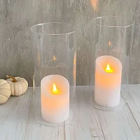 LED Candle 3" x 4.5" - White 