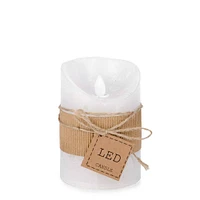 LED Candle 3" x 4.5" - White 