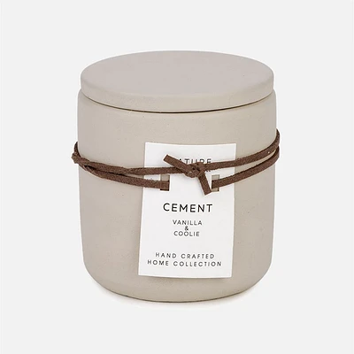 Scented Candle with lid, 3" - Cream