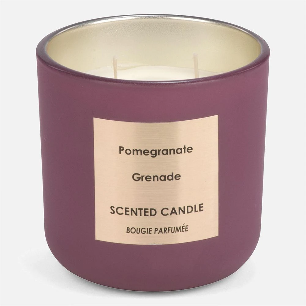 Glass Scented Candle - Pomegranate