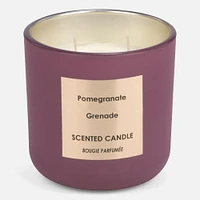 Glass Scented Candle - Pomegranate