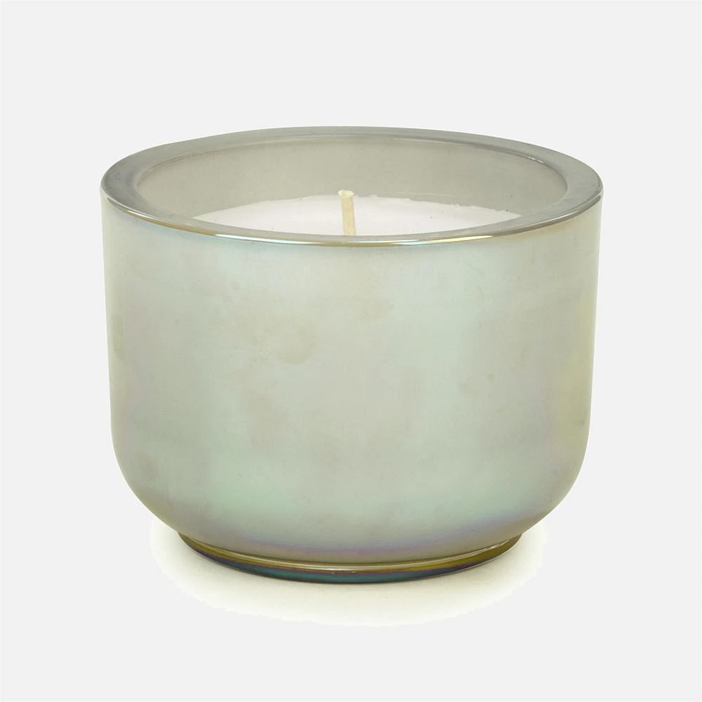 Iridescent Glass Scented Candle