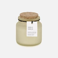 Vanilla Glass Scented Candle