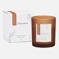 Candle Sandalwood and Vanilla - 3x3" - Amber 