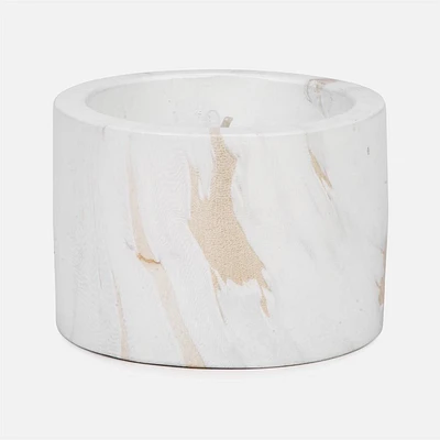 Golden Marbled Scented Candle - Small 