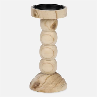 Natural Candle Holder - 8.5"