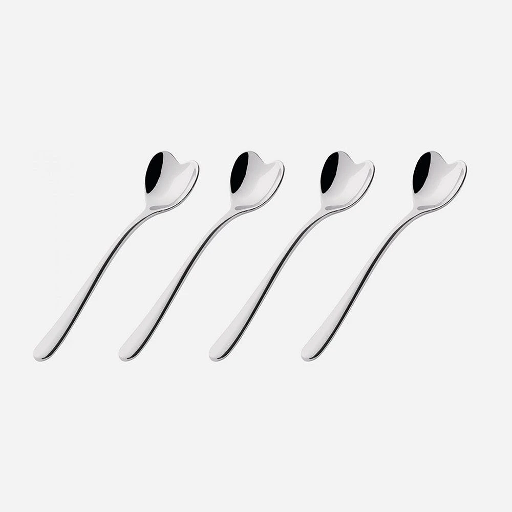 Set of 4 Coffee Spoons by Alessi