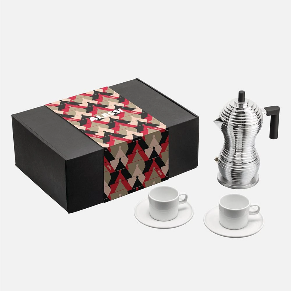 Alessi Pulcina Espresso Coffee Maker Set