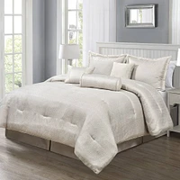 Alta Comforter Set, 7 pieces - Sand