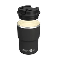 Black Travel Tumbler Coffee Express by asobu - 12 oz