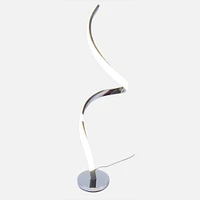 Anais S Shaped Floor Lamp  - Chrome