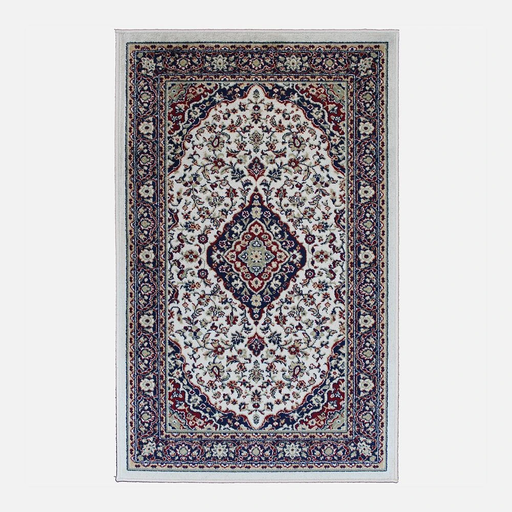 Tapis « Art Silk Afande » 2 pi x 4 pi - crème