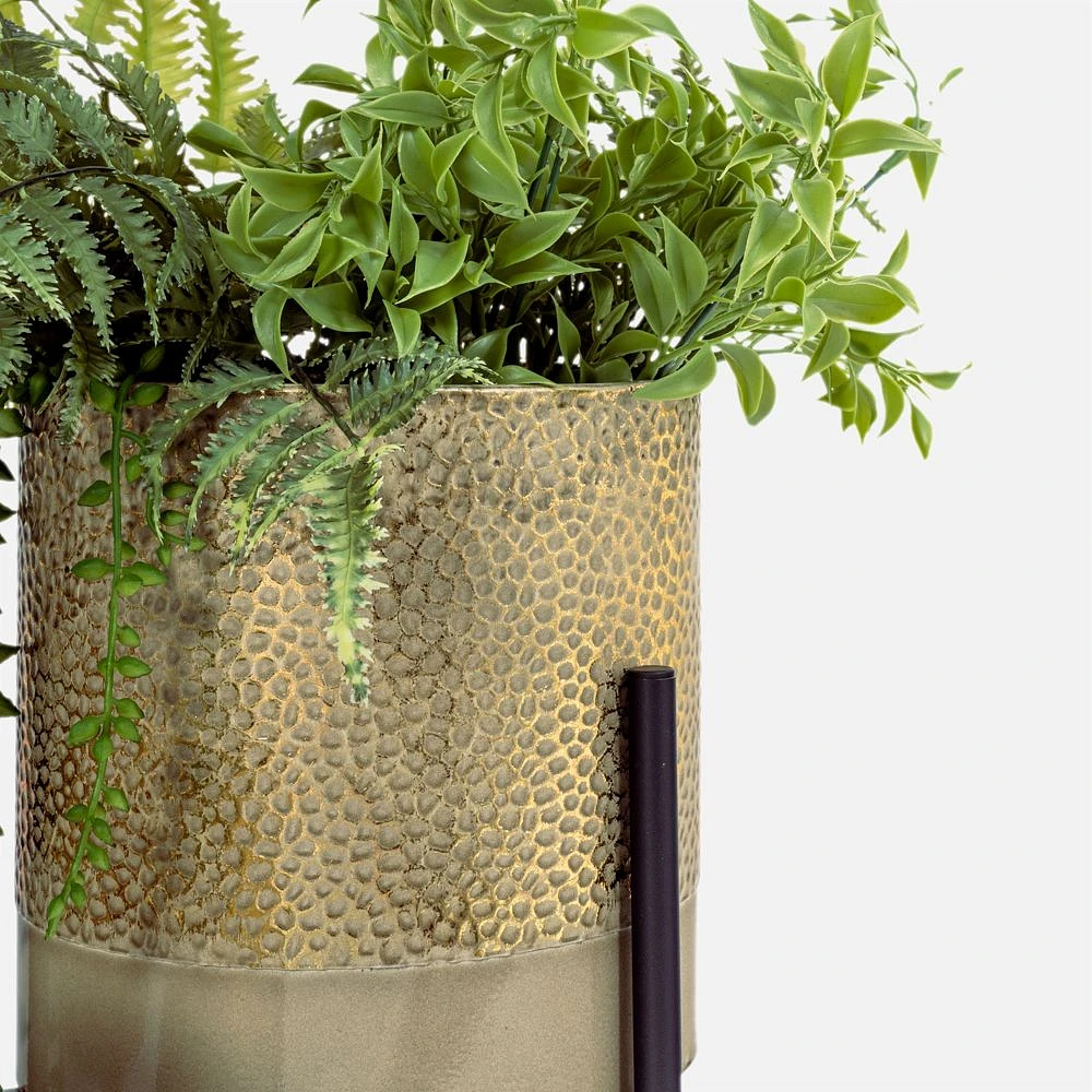 Aspen Planters, Set of 3 - Gold