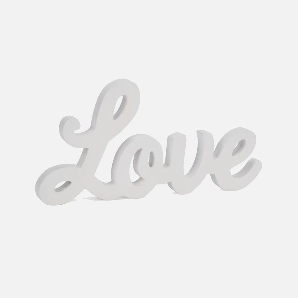 Décor "LOVE" en Blanc