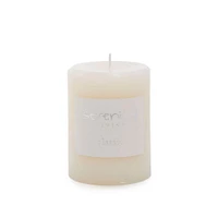 Serenity 4" Candle Pillar - Ivory