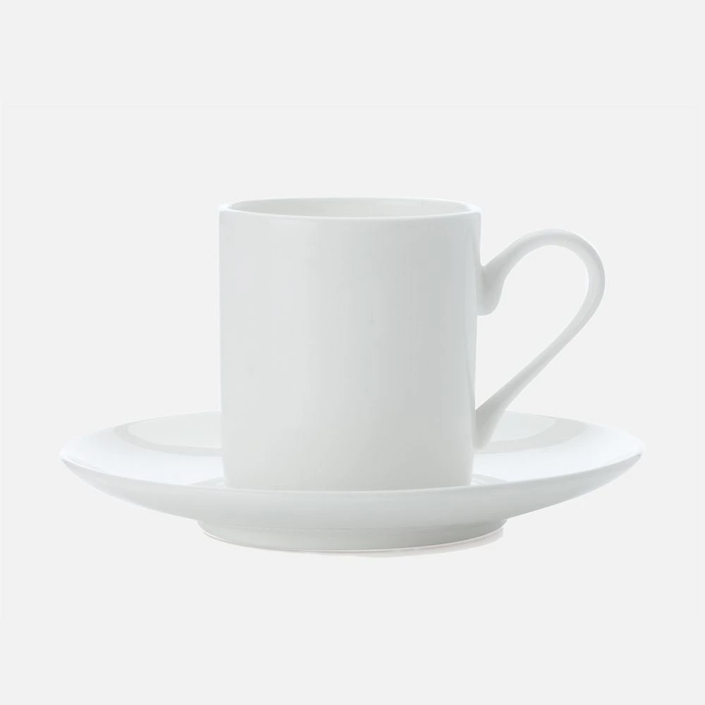 Ensemble de 6 demies tasses et soucoupes « Cashmere » par Maxwell & Williams