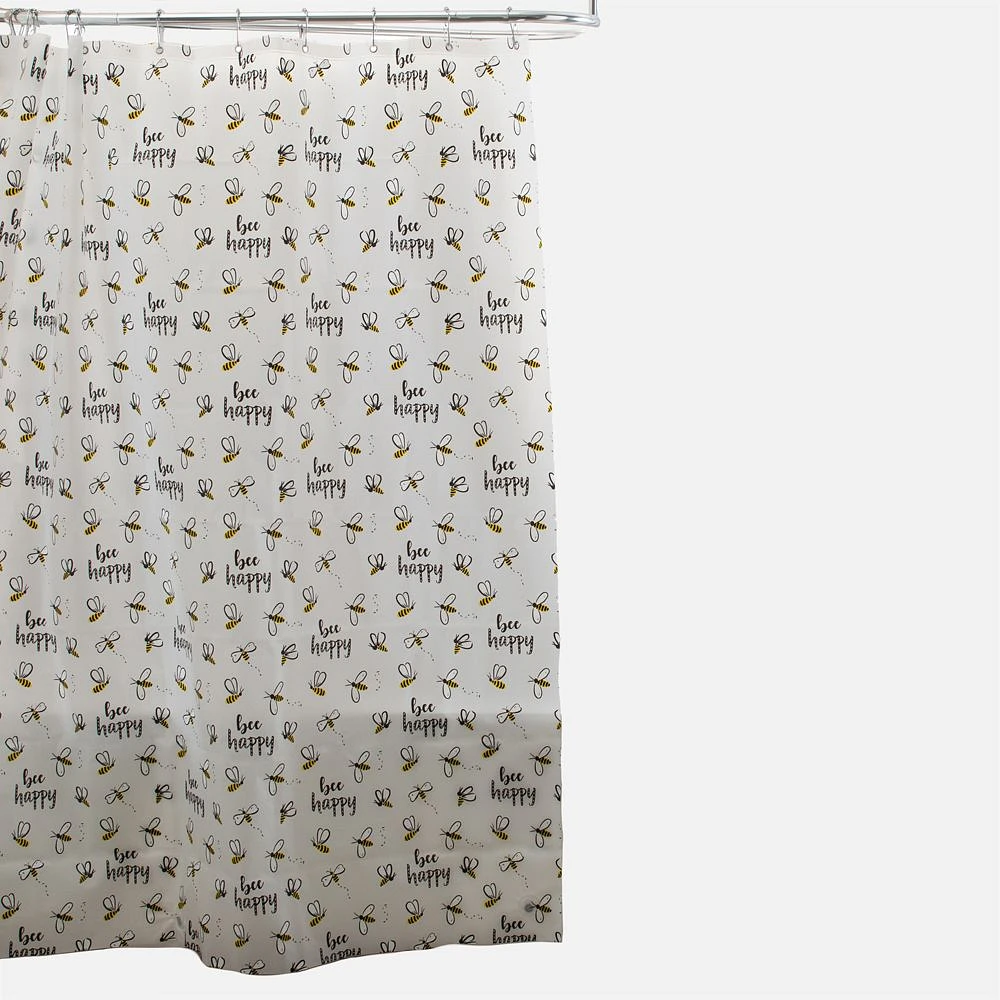 Bee Happy Shower Curtain