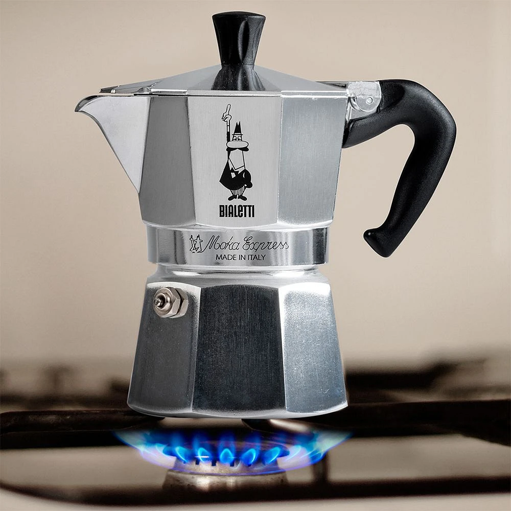 Bialetti Moka Express 3 Cup Stovetop Espresso Maker