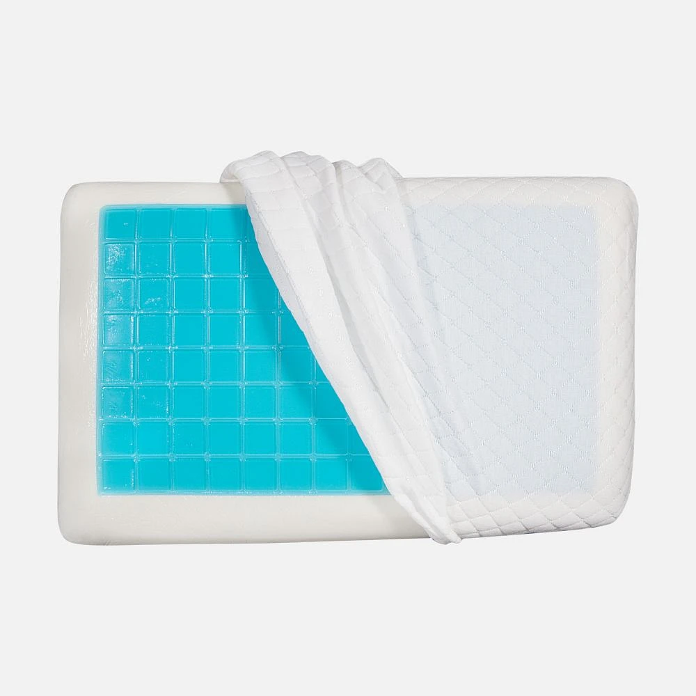 Therapedic Gel Overlay Foam Comfort Pillow