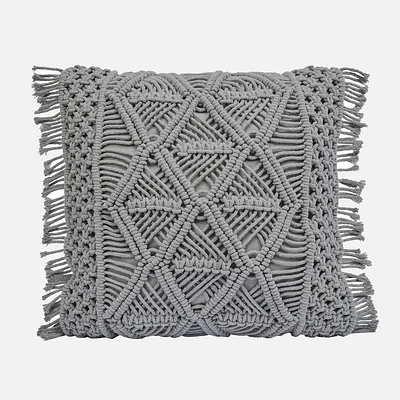 Boho Macrame Cushion