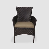 Brielle Patio Set, 4-Piece - Brown