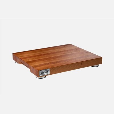 Large Cherry Butcher Block with Stabilizers - 19”