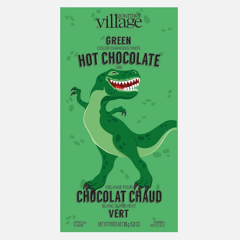 Mini Hot Chocolate Dino Green by Gourmet du Village