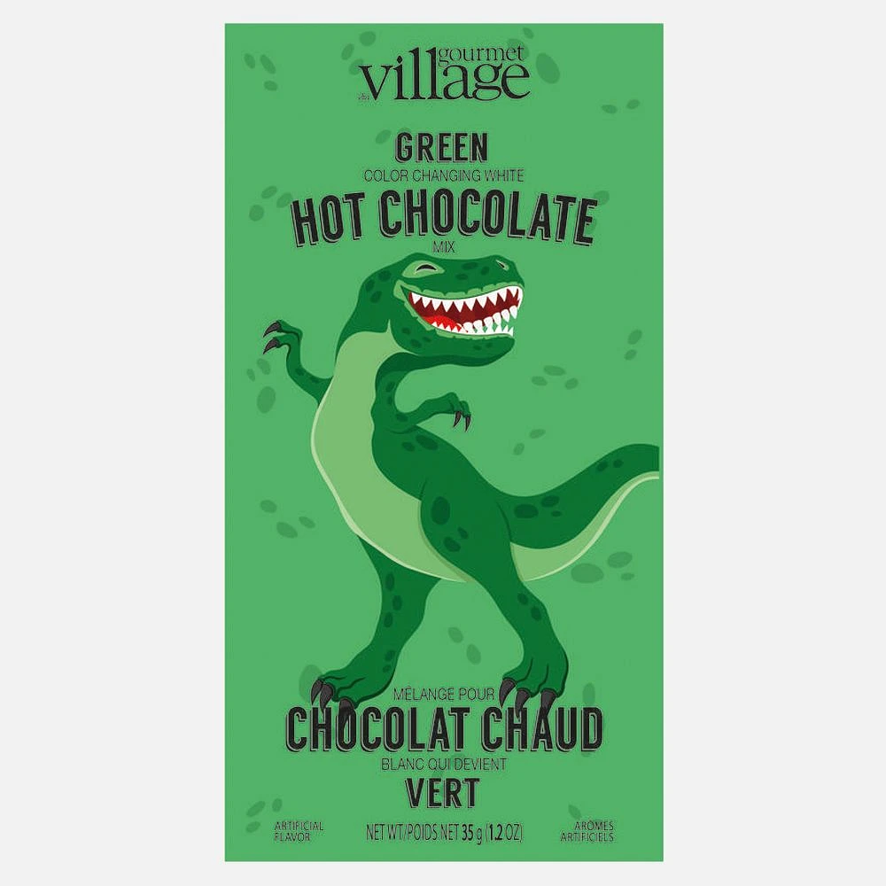 Mini Hot Chocolate Dino Green by Gourmet du Village