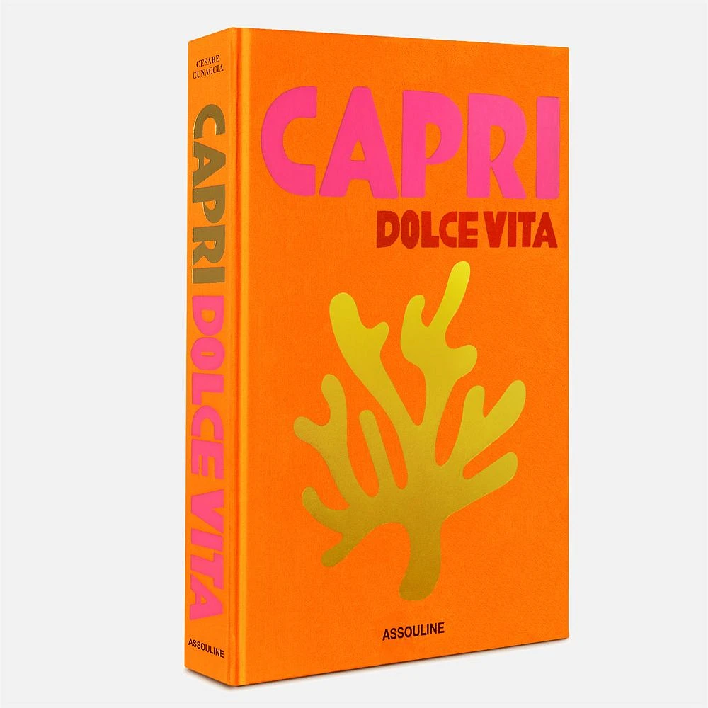 Beau livre de photographies décoratif par Assouline - « Capri Dolce Vita »