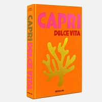 Beau livre de photographies décoratif par Assouline - « Capri Dolce Vita »