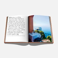 Beau livre de photographies décoratif par Assouline - « Capri Dolce Vita »