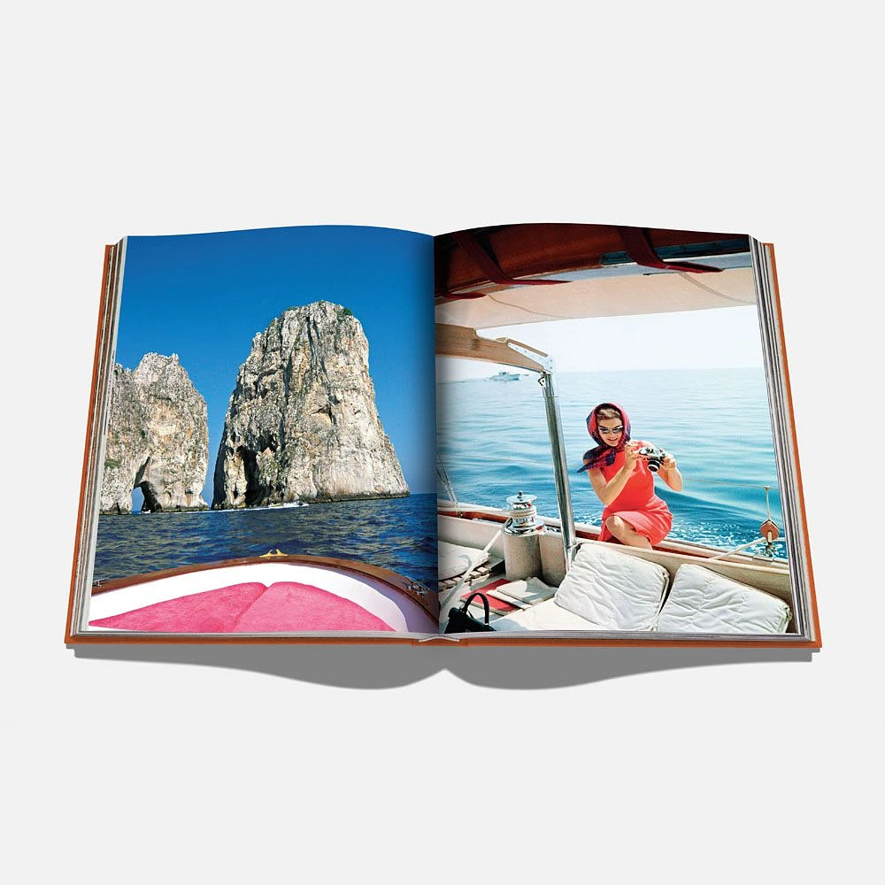 Beau livre de photographies décoratif par Assouline - « Capri Dolce Vita »