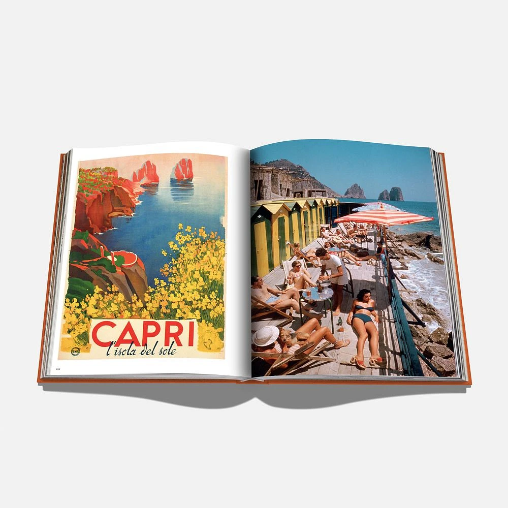 Beau livre de photographies décoratif par Assouline - « Capri Dolce Vita »