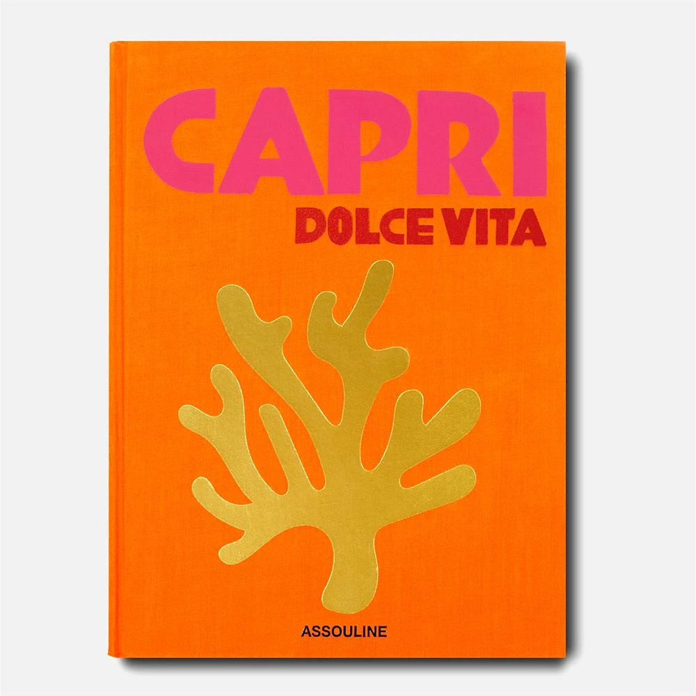 Beau livre de photographies décoratif par Assouline - « Capri Dolce Vita »